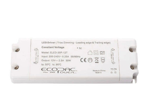 Dimmable power supply | LP-30-12PT | LED driver for LED strip - Leading L.E.D Ltd. Domestic and Commercial Grade LED Strip Lights.  Sales & Technical support: 02476 262 328 