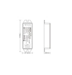 Dual Receiver unit for LED strip - warm to cool white | 12A - Leading L.E.D Ltd. Domestic and Commercial Grade LED Strip Lights.  Sales & Technical support: 02476 262 328 