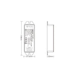 Dual Receiver unit for LED strip - warm to cool white | 12A - Leading L.E.D Ltd. Domestic and Commercial Grade LED Strip Lights.  Sales & Technical support: 02476 262 328 