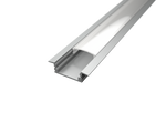 Recessed Aluminium LED Profile + Opal Diffuser                
