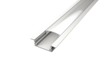 White Recessed Aluminium LED Profile + Opal Diffuser                                