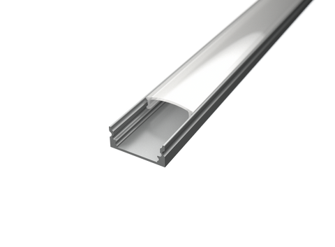  Surface Aluminium LED Profile. Housing for LED strip lights. www.leadingled.co.uk